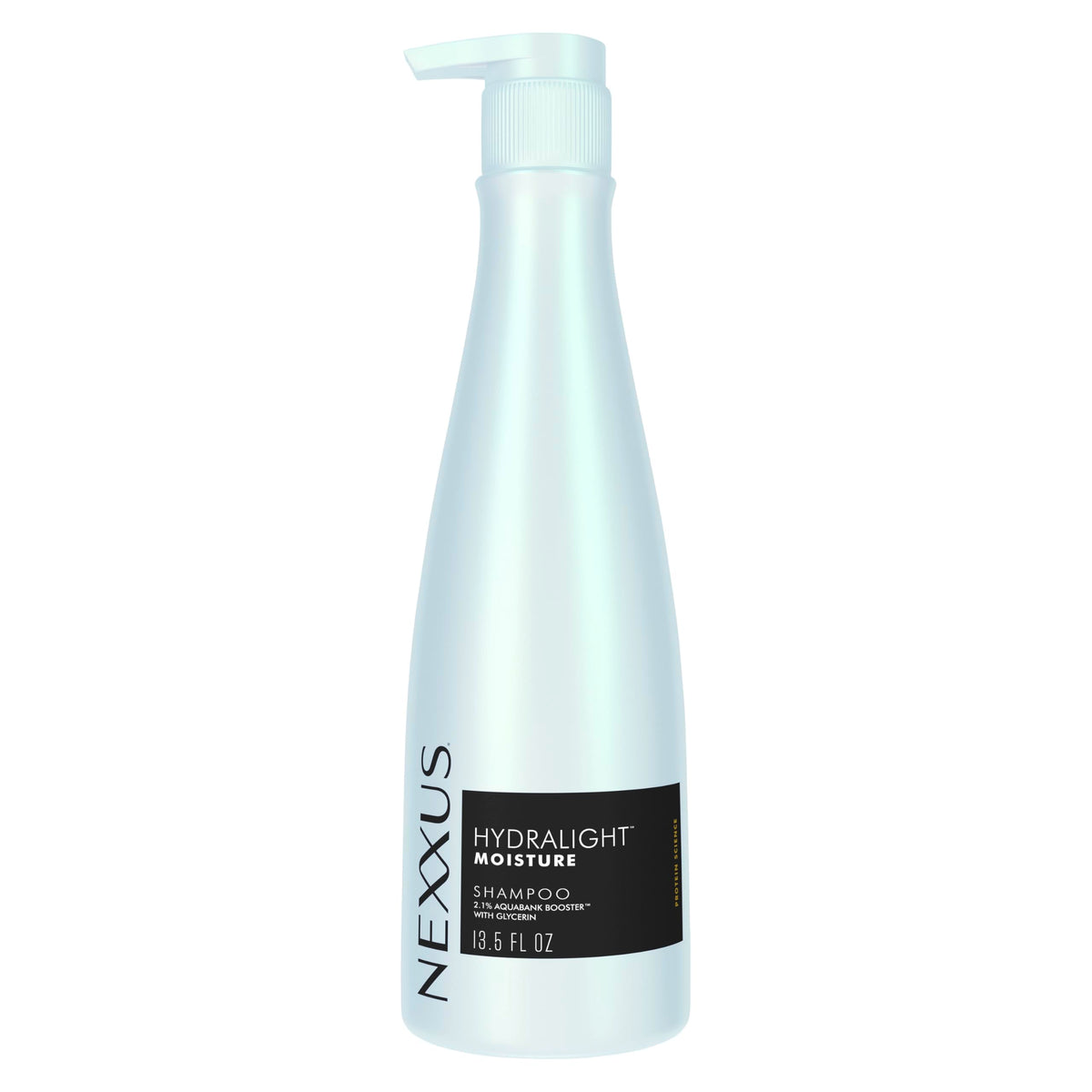 Nexxus Hydralight front packaging showing lightweight hydration benefits