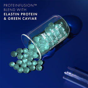 Green caviar and coconut ingredients representing Nexxus nourishing blend