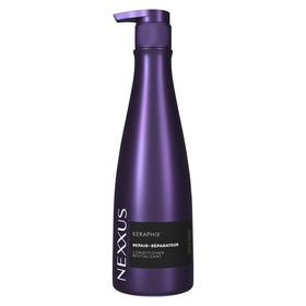 Nexxus Keraphix front packaging showing bottle and label for easy identification