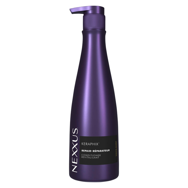 Nexxus Keraphix front packaging showing bottle and label for easy identification