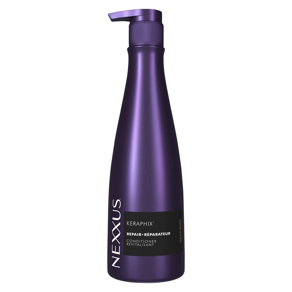 Nexxus Keraphix front packaging showing bottle and label for easy identification