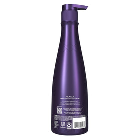 Nexxus KERAPHIX pump close-up highlighting ease of dispensing and control