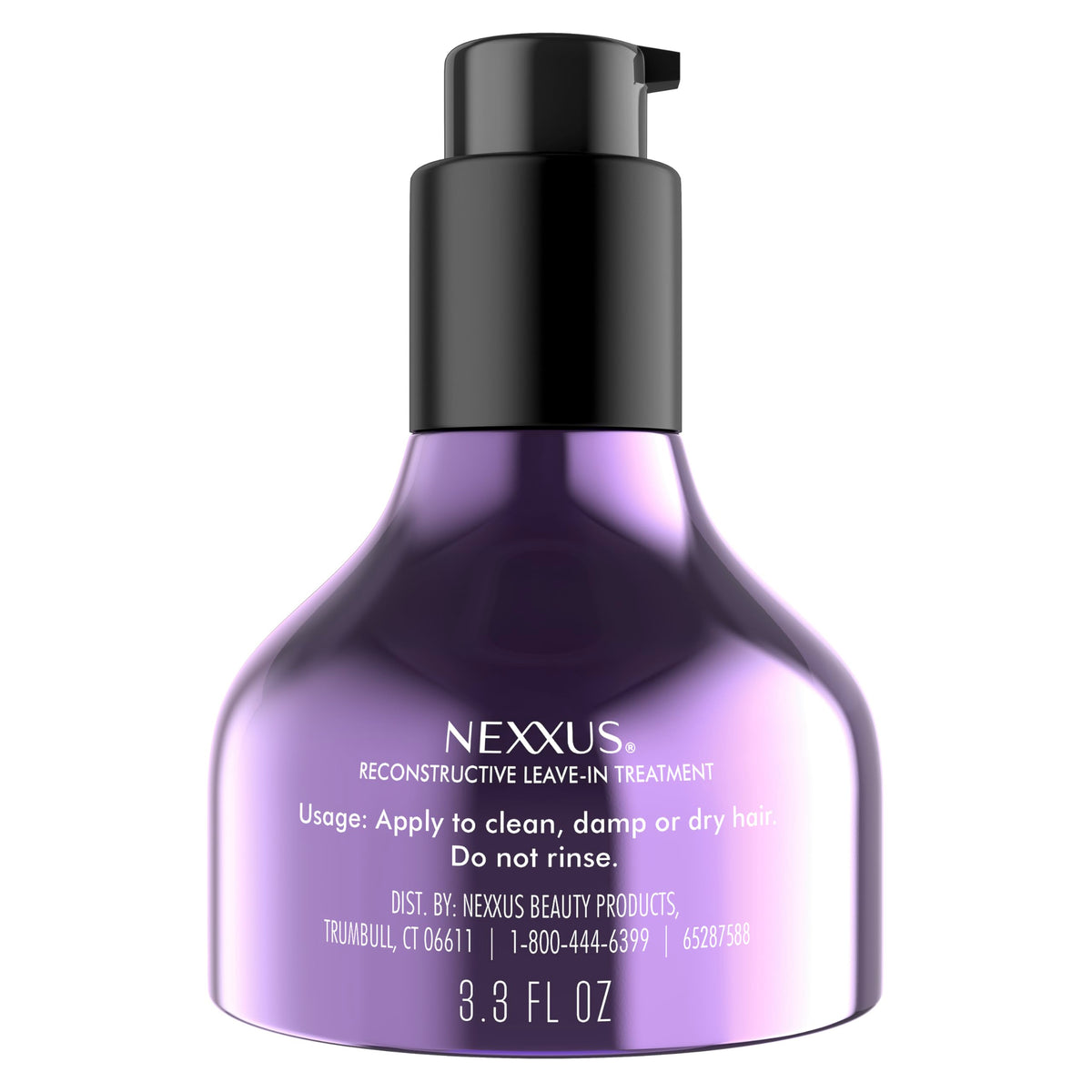Nexxus pump dispenser close-up for controlled application