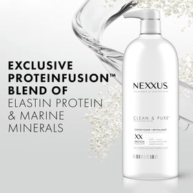 Nexxus shampoo lather texture demonstrating effective detoxing