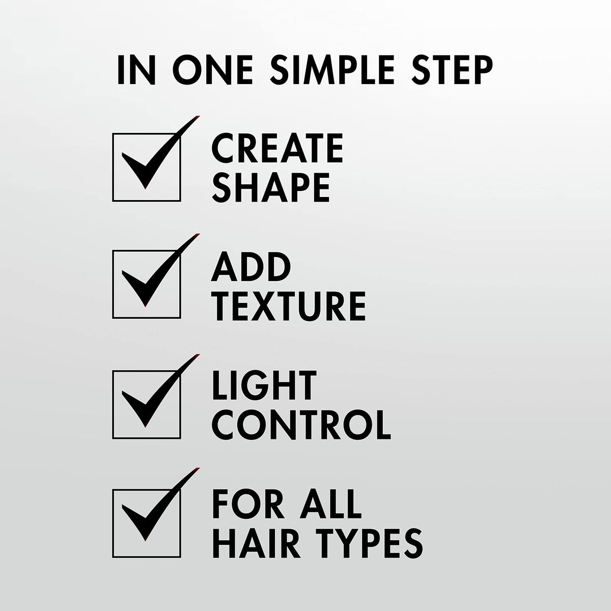 Nexxus styling cream on hands demonstrating easy application and control