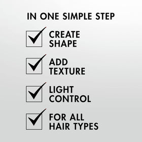 Nexxus styling cream on hands demonstrating easy application and control