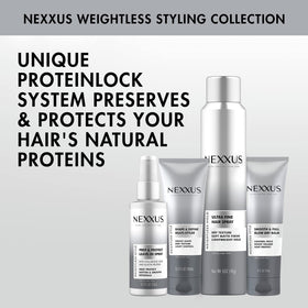 Nexxus styled short haircut lifestyle image showing defined shape