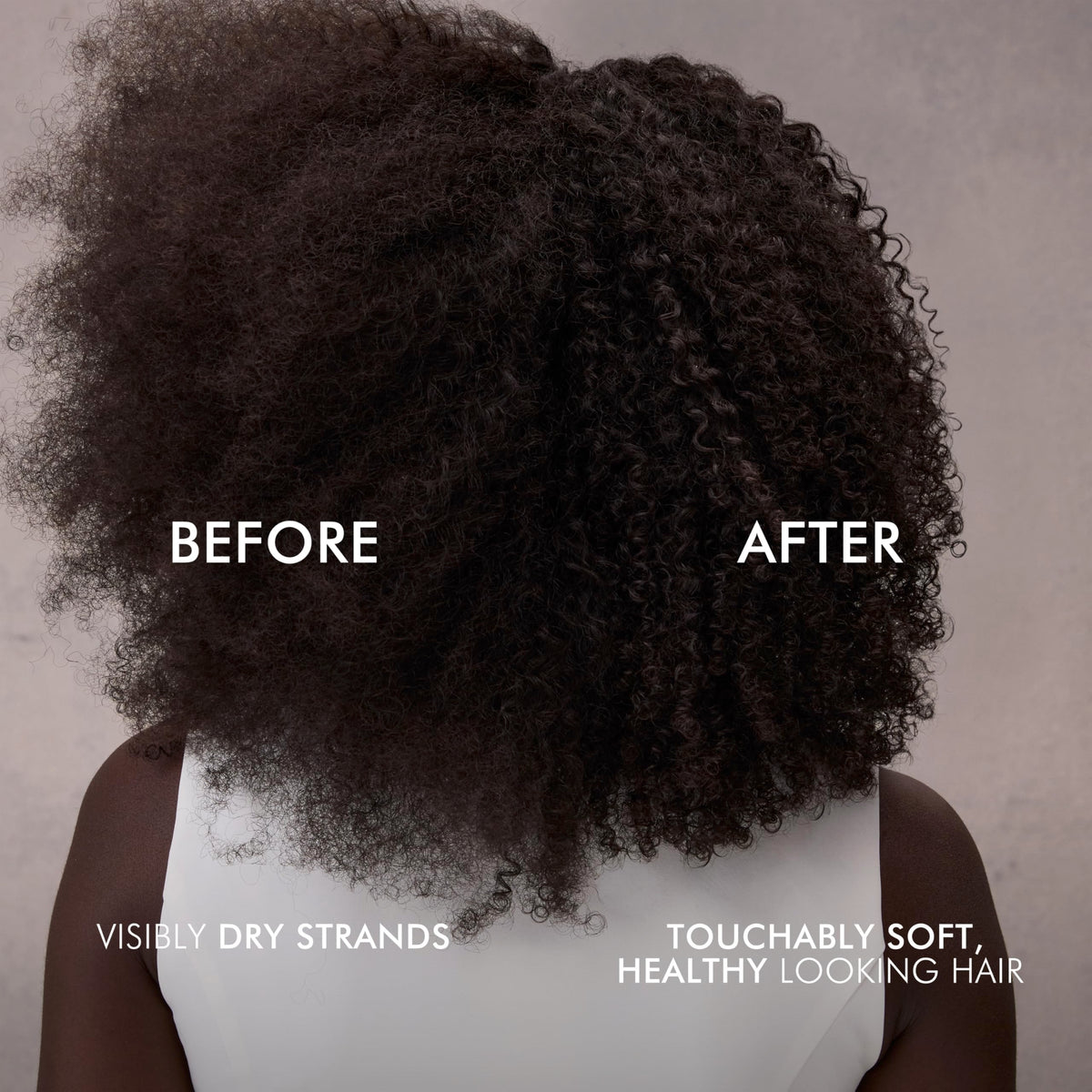 Nexxus bottles on bathroom shelf showing true 33.8 fl oz size
