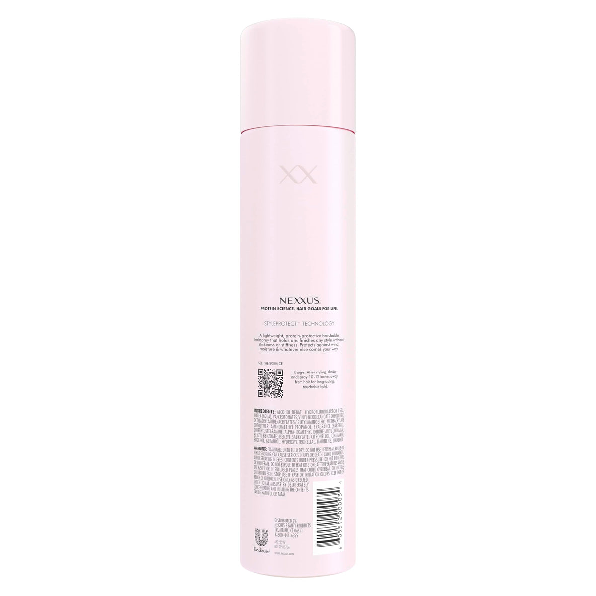 Nexxus aerosol nozzle detail delivering precise mist for even application