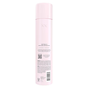 Nexxus aerosol nozzle detail delivering precise mist for even application