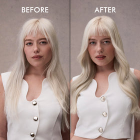 Nexxus back packaging with directions showing easy application and usage benefit