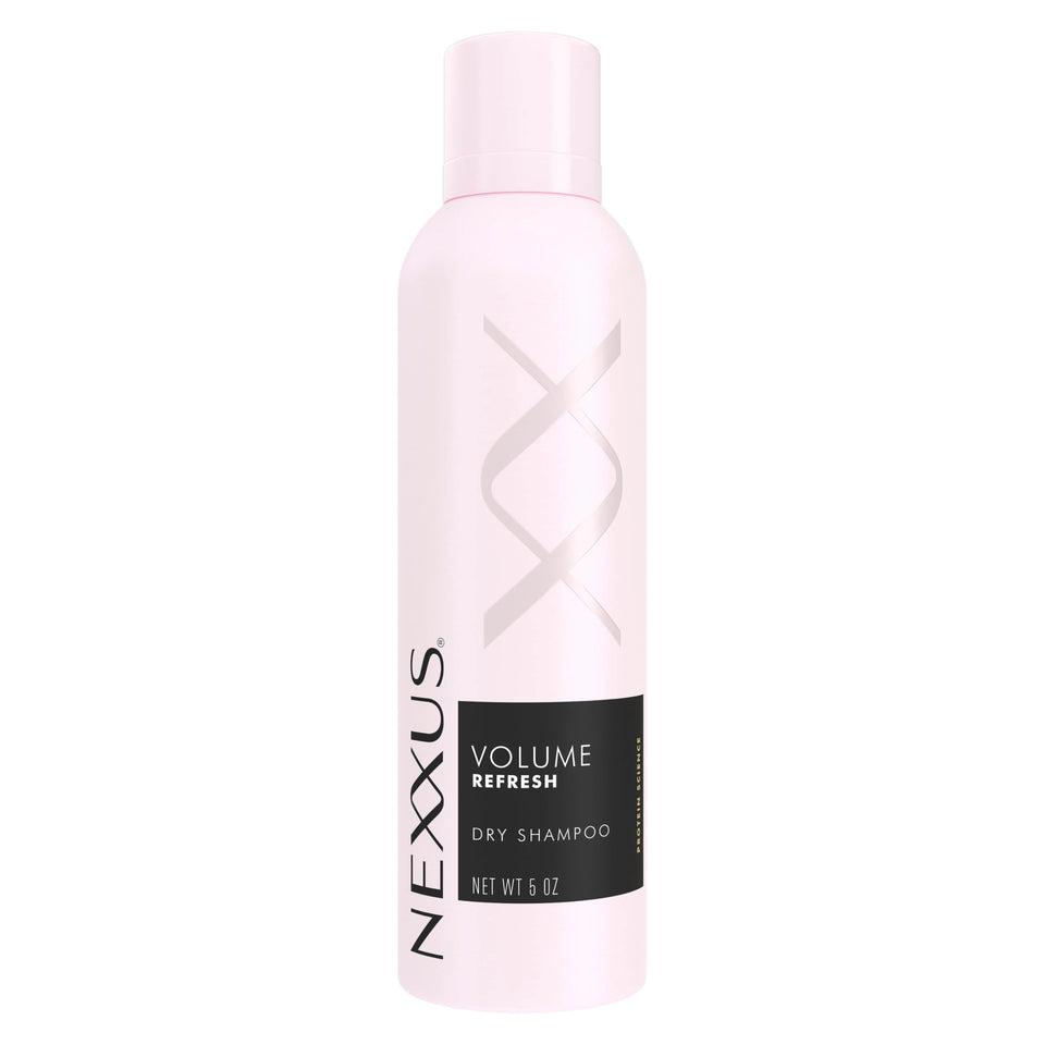 Nexxus front packaging showing 5 oz dry shampoo for instant lift