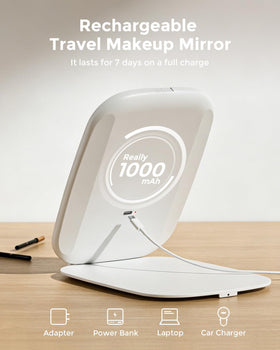 NEZZOE held in hand to show 7x5 inch scale and easy portability benefit