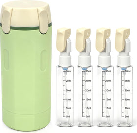NFOVSMO front view showing four refillable compartments and compact silhouette