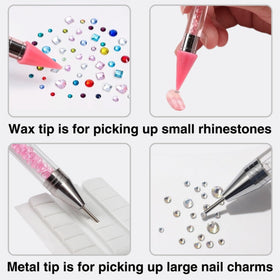 NFRBTD stainless-steel metal tip detail providing firm precise pressing