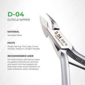 Nghia handle profile highlighting ergonomic curve for comfortable grip benefit reduced fatigue
