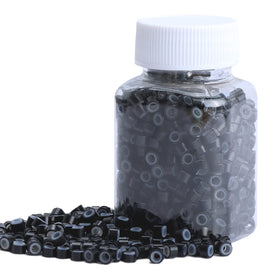 NIACONN front packaging showing 1000 black micro link beads and quantity benefit