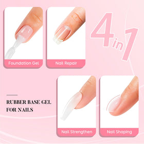 Nicedeco brush stroke texture of thick rubber gel for easy control