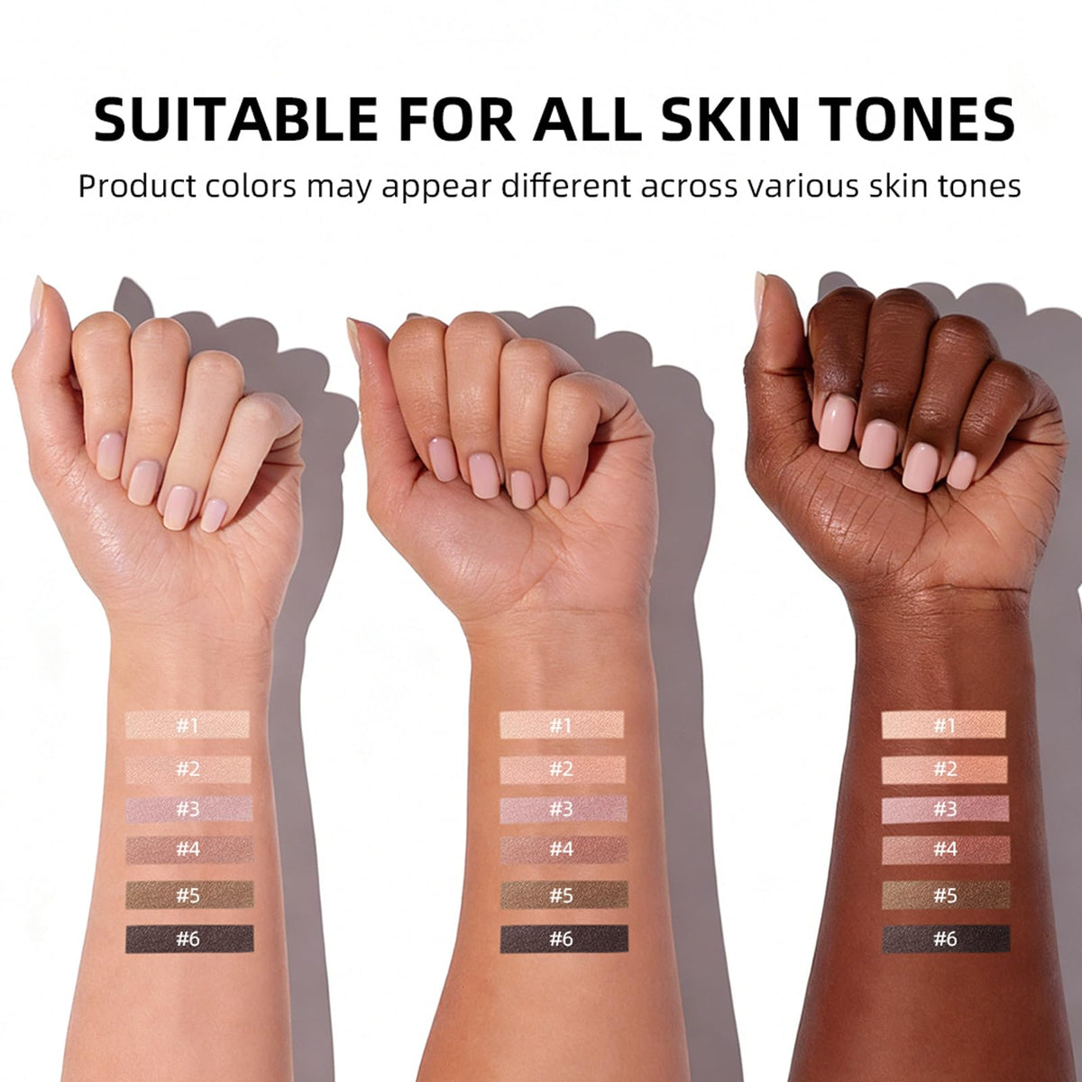 NICEFACE applying shade to eyelid, showing smooth blend and crease definition benefit