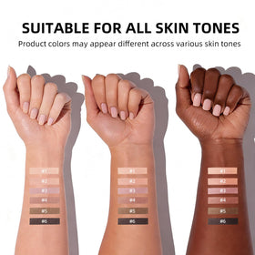 NICEFACE applying shade to eyelid, showing smooth blend and crease definition benefit