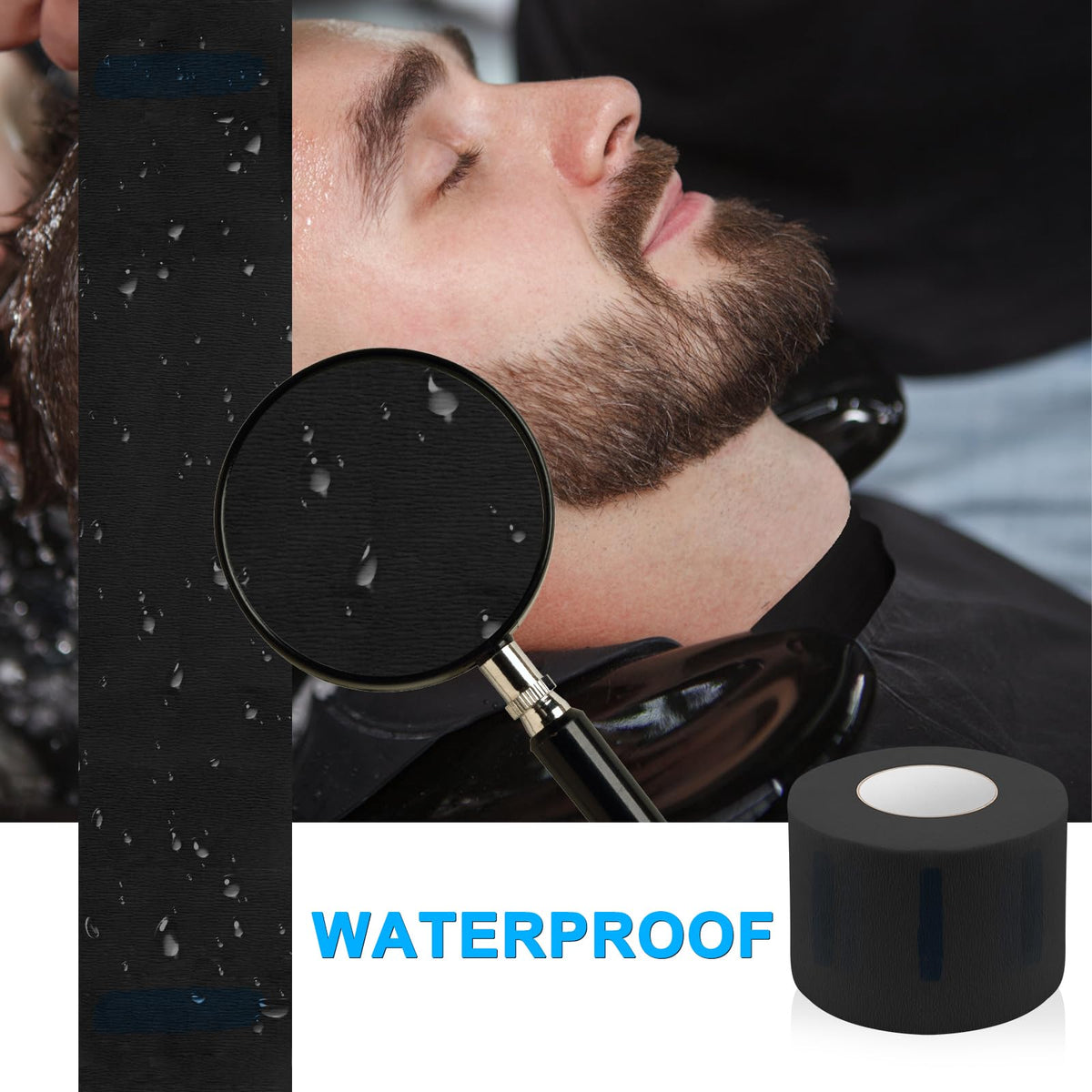 NICEMOVIC blue adhesive dots detail for secure fit and fast application