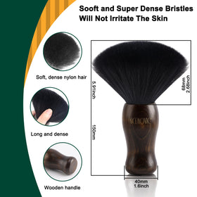 NICEMOVIC close-up of lint-free nylon bristles revealing gentle, hair-grabbing texture for fast cleanup