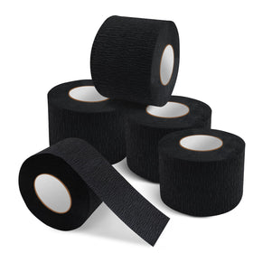 NICEMOVIC front pack showing five black rolls and 500 strips for tidy storage