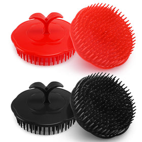 NICEMOVIC front view of four-pack brushes showing colors and compact design benefit hygiene
