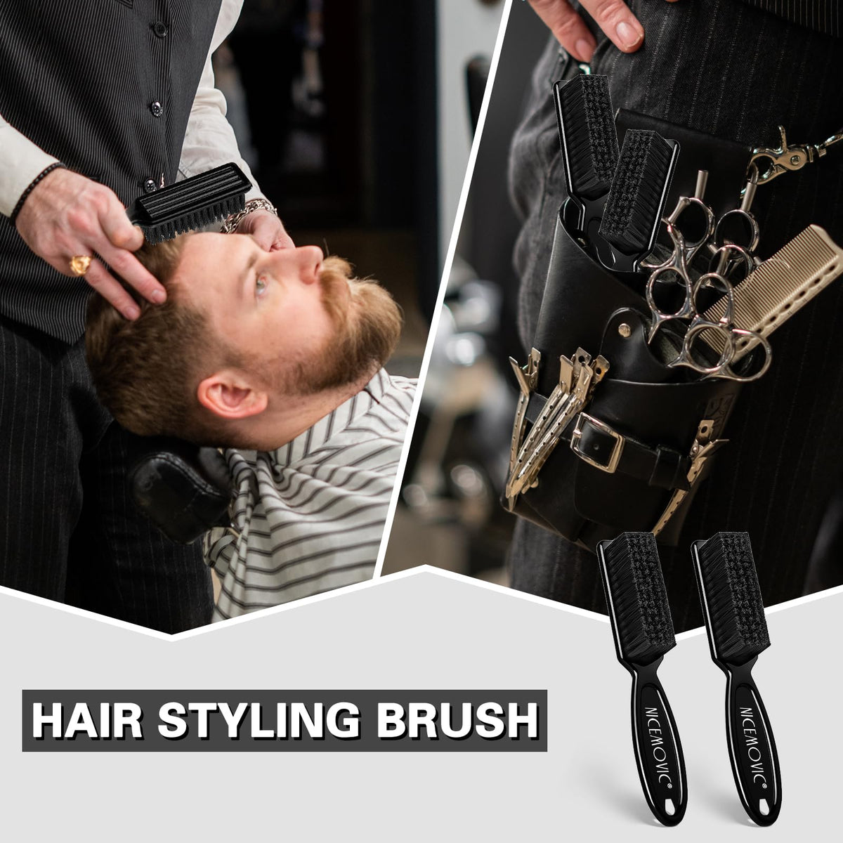 NICEMOVIC brush cleaning clipper teeth to speed tool maintenance and reduce downtime