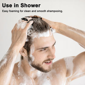 NICEMOVIC brushing wet hair to detangle strands and ease combing benefit