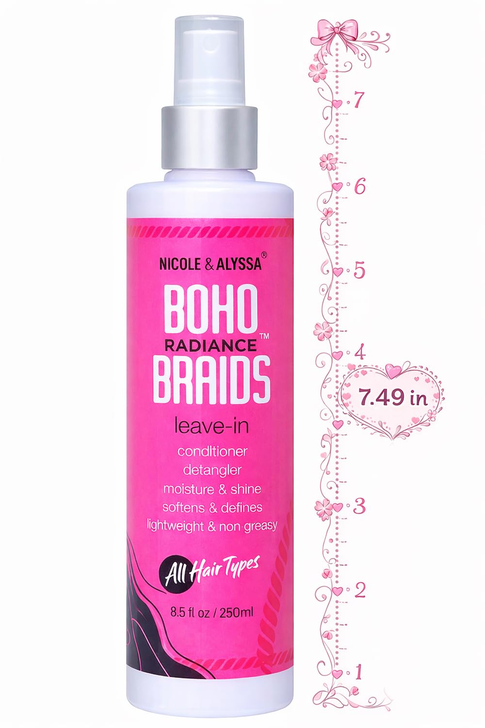 Nicole & Alyssa used on a wig to refresh texture and detangle for natural look benefit