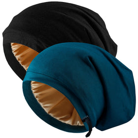 NICPOO front view showing black and green bonnets with neat packaging and ready-to-use protection