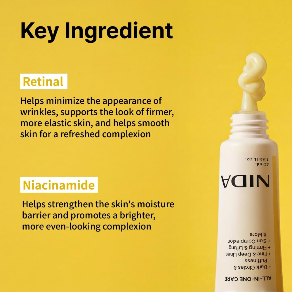 NIDA product being dabbed on hand, illustrating easy absorption and everyday use