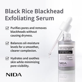 NIDA serum texture on skin with smooth finish and hydrating feel