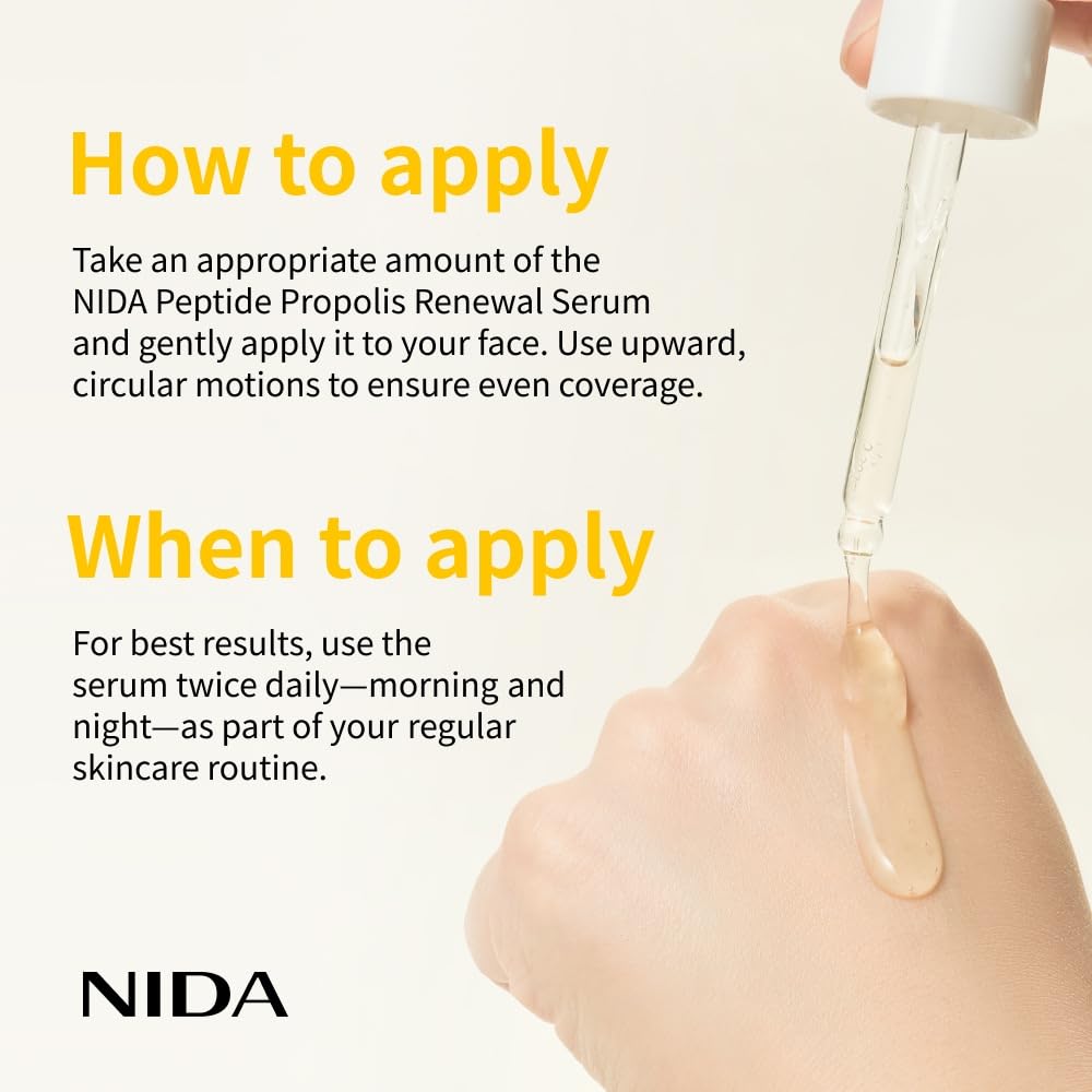 NIDA bottle beside ruler for 50ml size comparison and countertop placement clarity