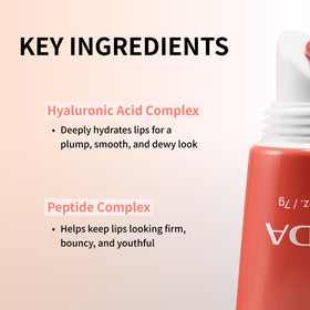 NIDA droplet of serum texture highlighting hydrating, non-sticky finish