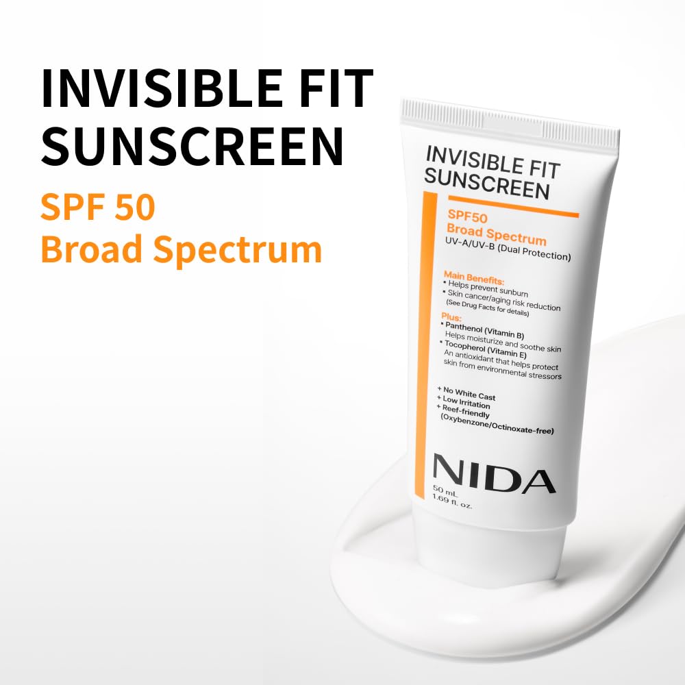 NIDA texture close-up illustrating lightweight, lotion-like hydration