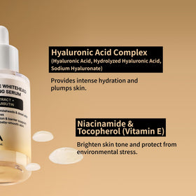 NIDA application on hand demonstrating easy absorption and glow