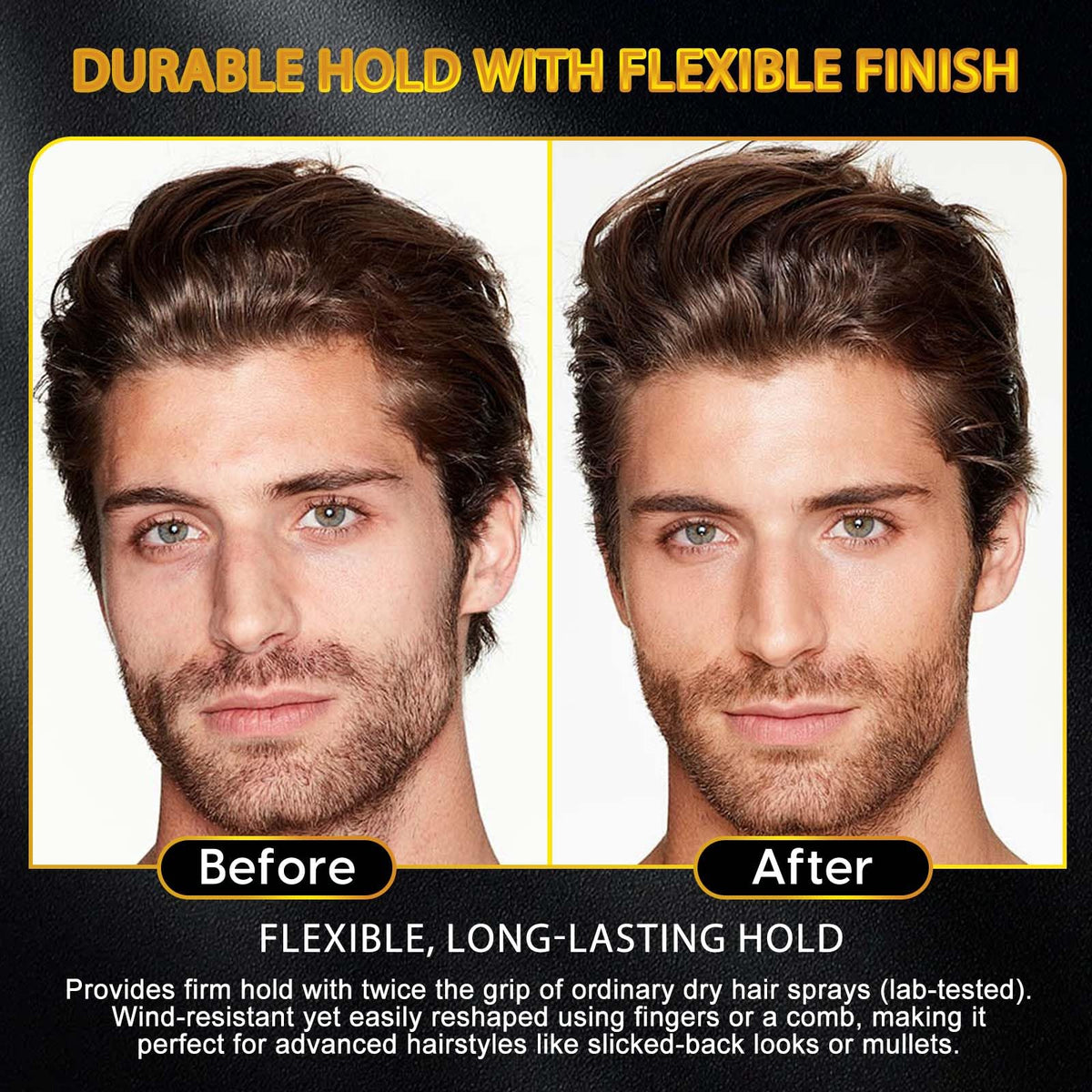 NIFEISHI used at a barber station adding texture and grip to hair