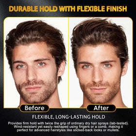 NIFEISHI used at a barber station adding texture and grip to hair
