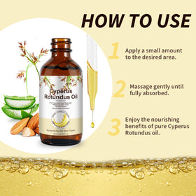 NIFEISHI bottle beside almond and aloe to show natural blend
