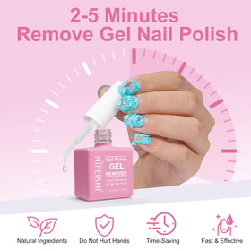 NIFEISHI brush applicator close-up for precise, mess-free application