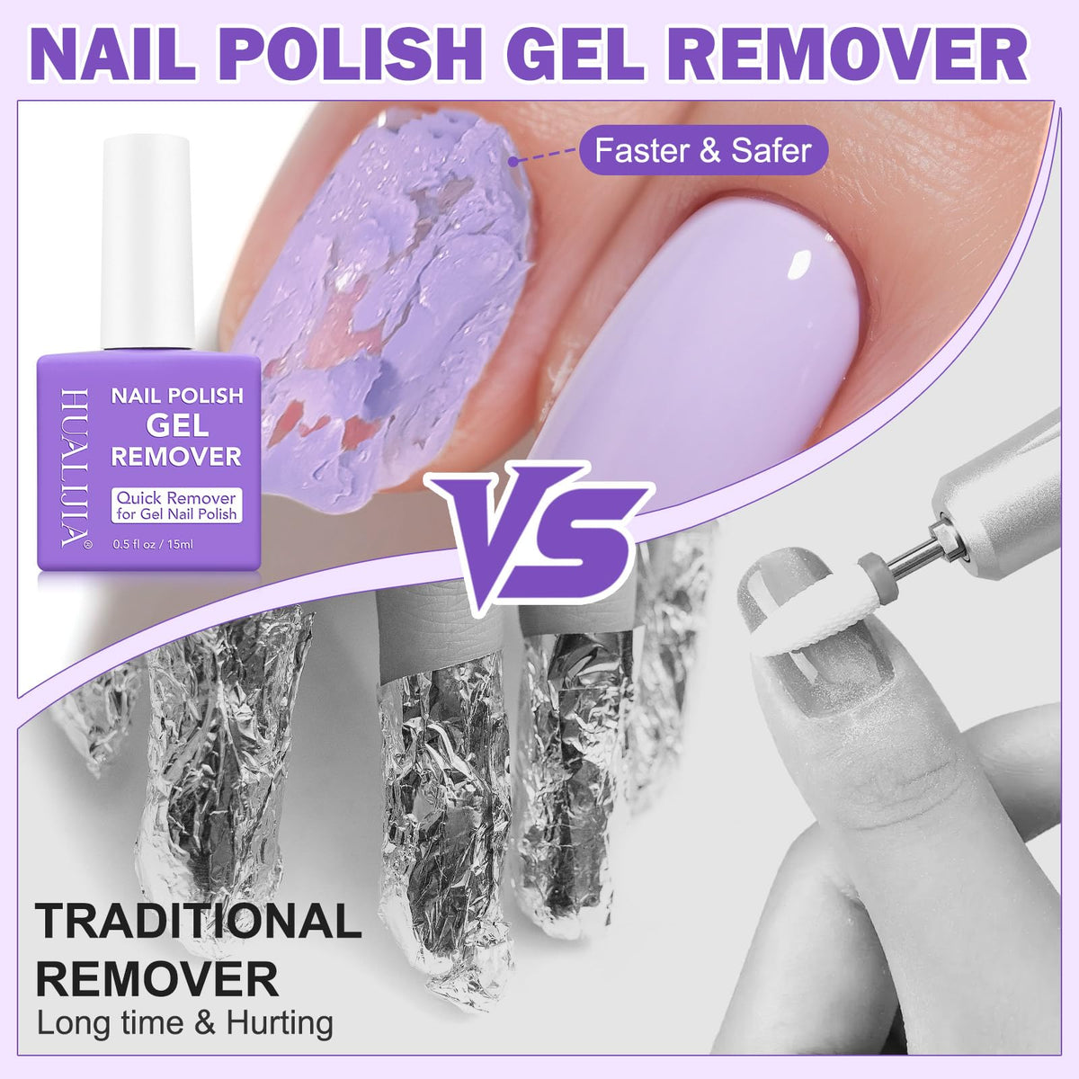NIFEISHI close-up of brush applicator delivering precise remover for cleaner application