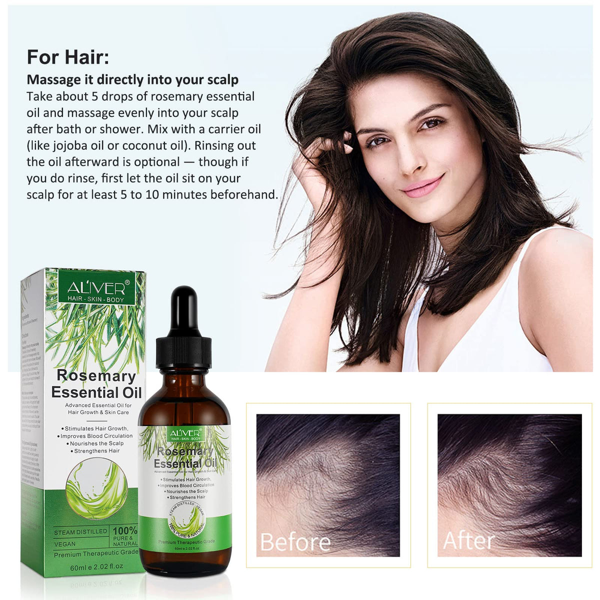 NIFEISHI close-up oil texture demonstrating light non-greasy absorption benefit