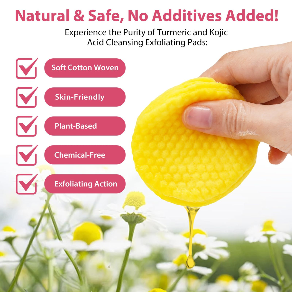 NIFEISHI pad held in hand to show size and travel-friendly convenience