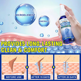 NIFEISHI used on nose piercing demonstrating precise mist for comfort benefit