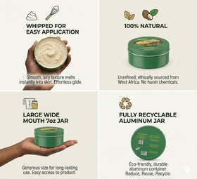 Nimba Foods open jar whipped texture spreading easily for fast absorption
