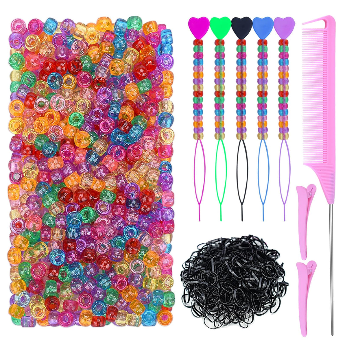 Ningrou front packaging showing full 1008-piece braiding kit and contents