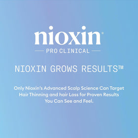 NIOXIN post-wash hair example showing smoother, stronger-looking strands after use