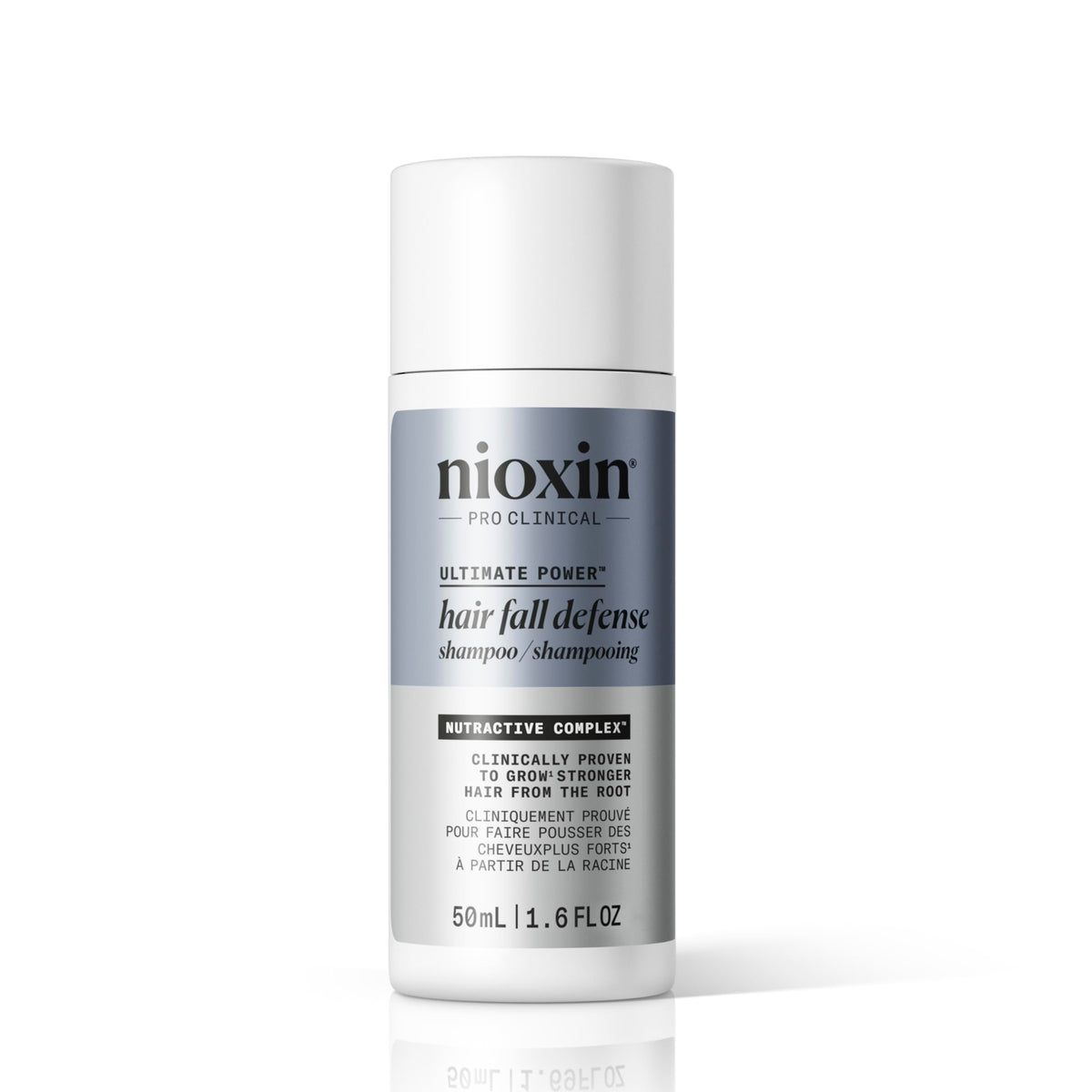 Nioxin Age Defense front packaging showing brand and product benefits for scalp health